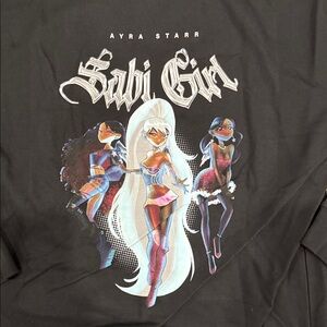 Ayra Starr Sabi Girl Hoodie Women’s Size Extra Large